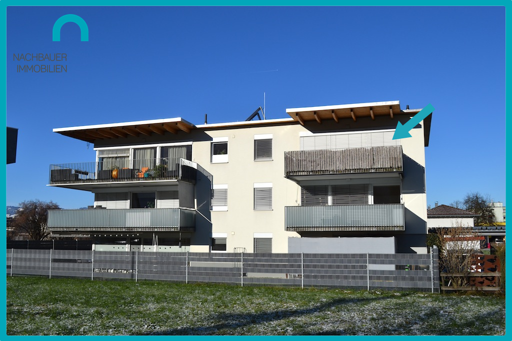 HOHENEMS - Großzügige 2-Zimmer-Wohnung im Dachgeschoss zu vermieten!