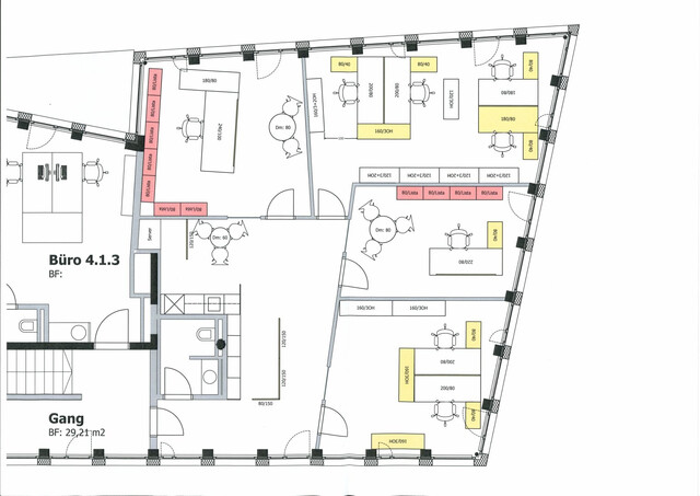 Helle, großzügige Büroeinheit mitten Am Garnmarkt in Götzis mit ca. 140 m²