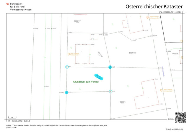 Grundstück in ruhiger Lage