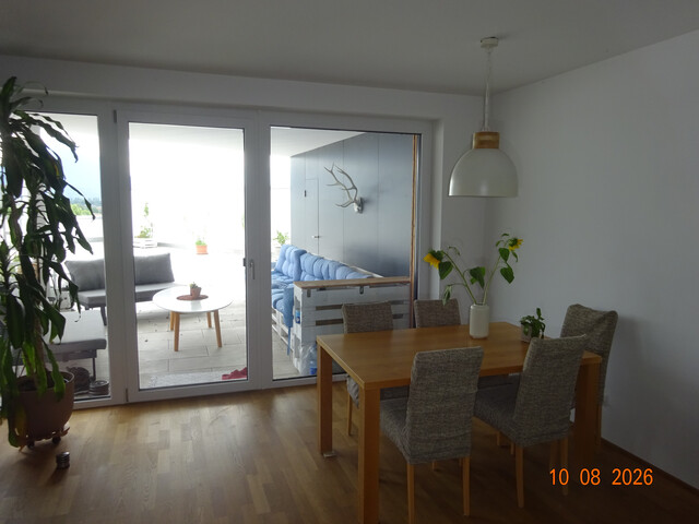 Tolle 4-Zimmer-Wohnung TOP 18 mit Kühlung und riesiger Dachterrasse in Weiler-Dorfmitte