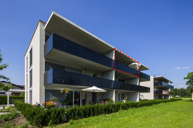 2-Zi-Wohnung mit Terrasse 2.OG - gewaltige Aussicht