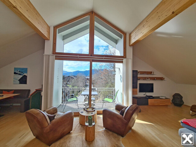 Mich muss man gesehen haben! Dachgeschosswohnung in Egg!