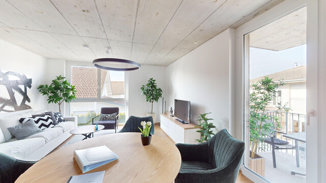 VERKAUFSSTART: Lauterach 3-Zi-Wohnung im DG