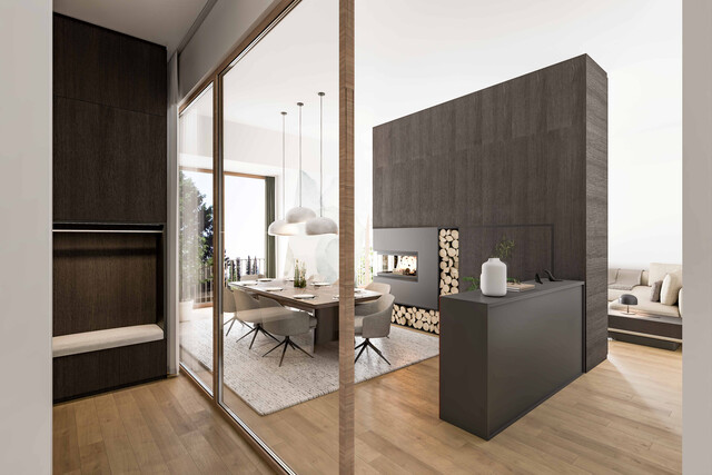 Penthouse mit ca. 190 m² und sehr großem, exklusiv nutzbarem Dachgarten mit ca. 136 m² im 5.Geschoss 