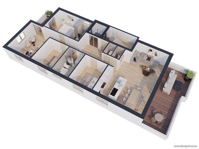 NEUBAU: Wohnen auf höchstem Niveau – exklusives Penthouse in Göfis | Haus B – Top 8 | provisionsfrei