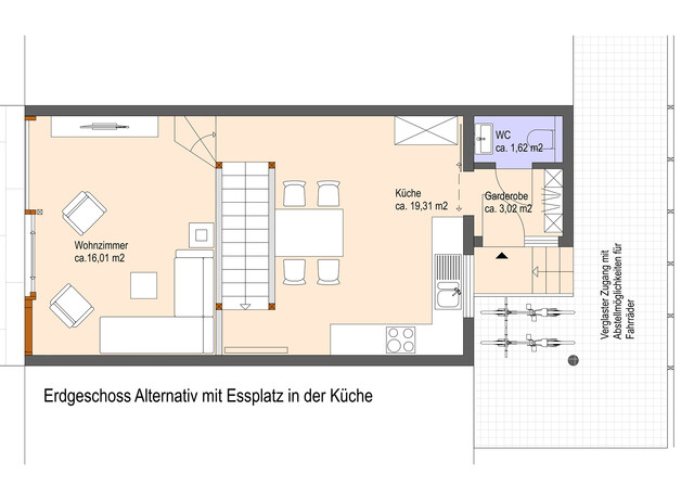 Gepflegtes Reihenhaus in guter Lage