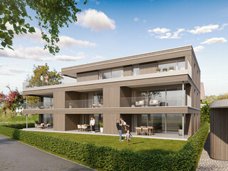 3-Zimmer-Gartenwohnung in ruhiger Lage in Schwarzach - W2-01