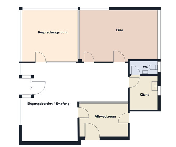 Top-Büro in Lustenau mit sehr hoher Verkehrsfrequenz zu mieten