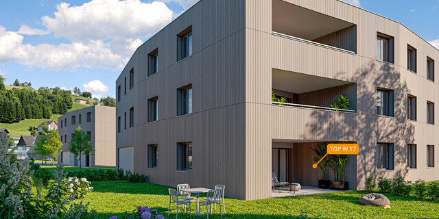 2-Zi-Gartenwohnung TOP 17 in Muntlix, Hauptstraße 31+33