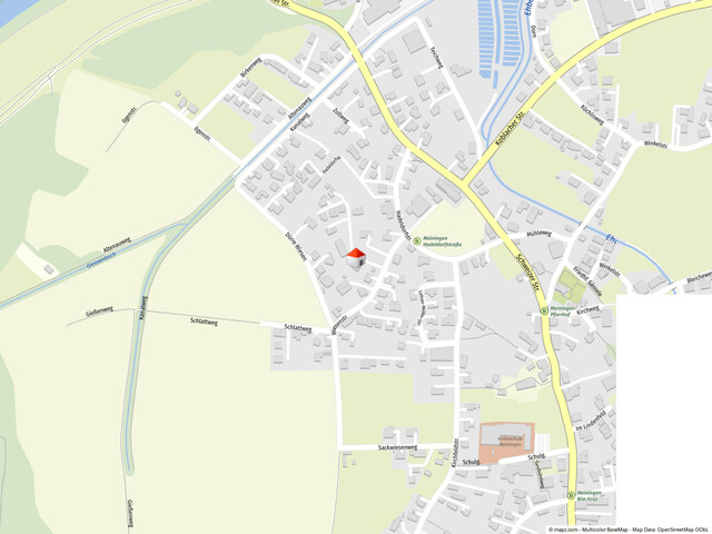 Neuwertige 3 Zimmer Wohnung mit großer Terrasse in Meiningen