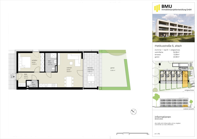 Komfortable Gartenwohnung | Top 1