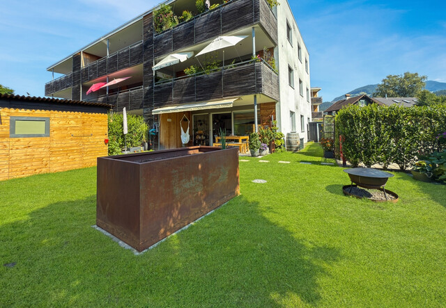 VERKAUFT - Gepflegte Gartenwohnung im Vorderland