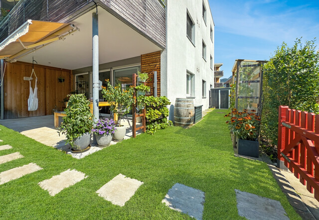 VERKAUFT - Gepflegte Gartenwohnung im Vorderland