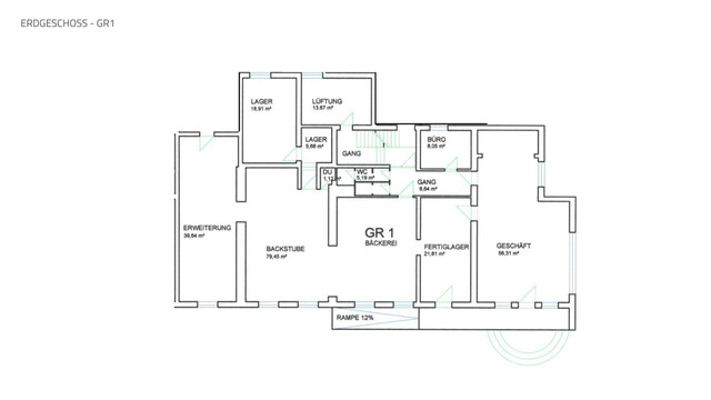 Hard | Großzügige Geschäftsfläche mit vielseitigen Nutzungsmöglichkeiten
