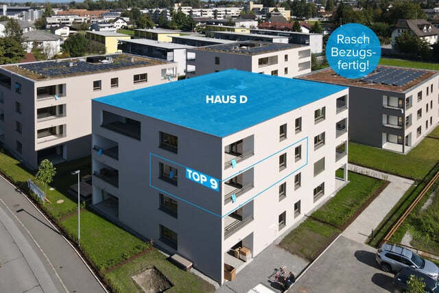 4-Zi-Neubauwohnung mit Loggia