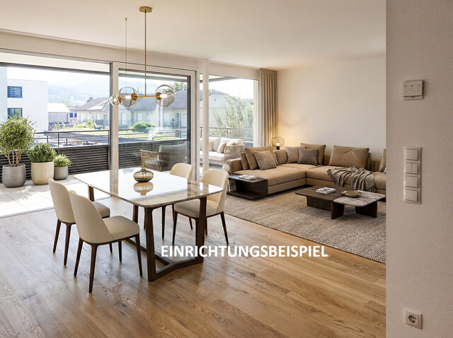 Erstbezug! Hochwertig ausgestattete 4-Zimmerwohnung  mit großer Terrasse