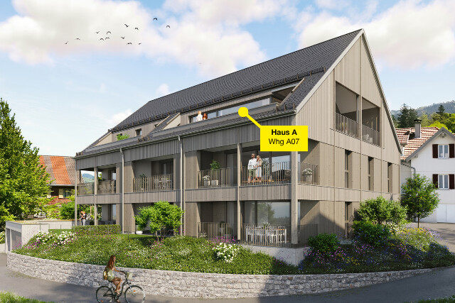 4-Zimmerwohnung mit Dachterrasse| A07