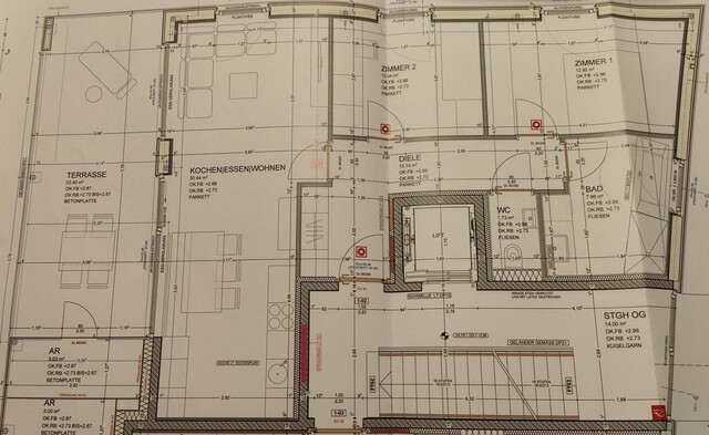 Moderne 3-Zimmer-Wohnung mit großer Terrasse