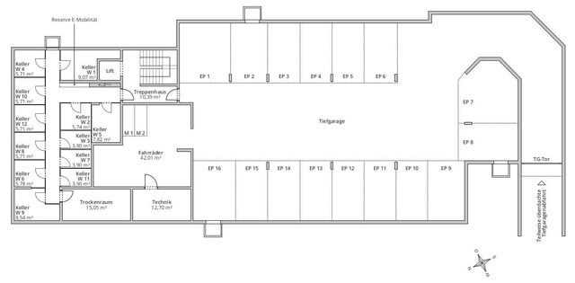 3-Zi-Terrassenwohnung TOP 8 in Feldkirch-Altenstadt, Rebbündten