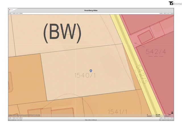 Bludesch: Grundstück in Bludesch – flexibel teilbar & individuell gestaltbar - Gesamtgöße 902 m2