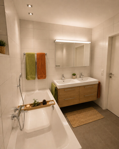Lichtdurchflutete 3-Zimmer-Wohnung mit großer Südwest-Terrasse