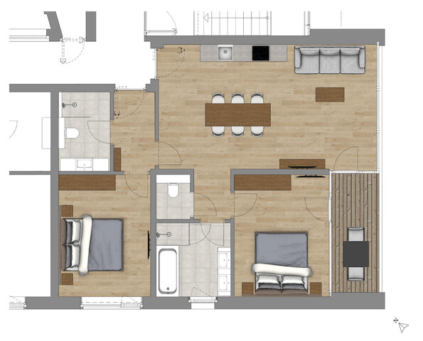 Top 16: Alpiner Wohnkomfort trifft sichere 6,5 % Rendite!