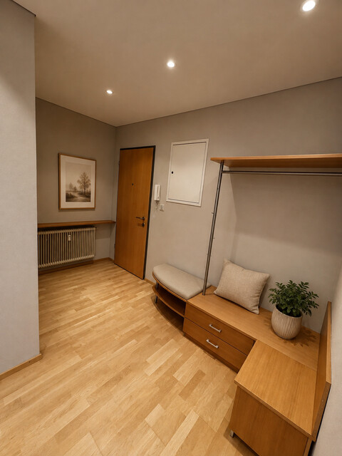 Helle 3-Zimmer-Dachgeschosswohnung mit zwei Balkonen in Feldkirch 