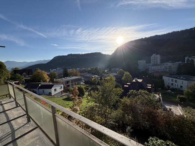 Inspirierende 4,5 Zimmer Altbauwohnung mit Garage, Garten und Balkon