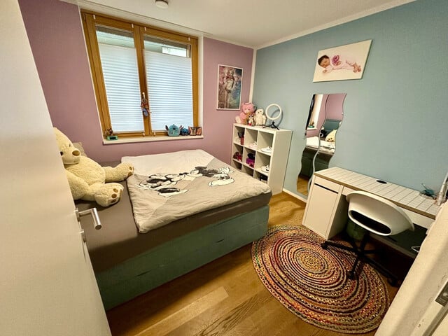 Moderne 4,5 - Zimmer-Wohnung mit Doppelgarage und Gemeinschaftsgarten - Ihr neues Zuhause!