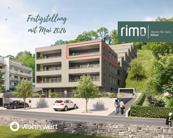 Wohnanlage "Hillside" - Traumhafte 3-Zimmerwohnung mit großzügiger Terrasse - Top 11