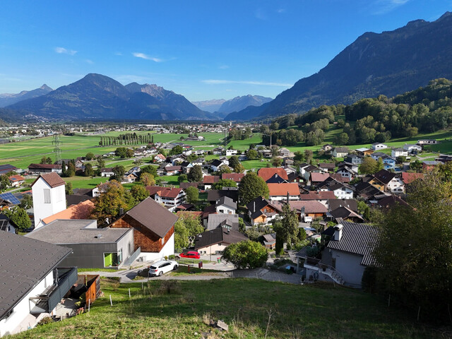 Besondere Gelegenheit in Nenzing-Beschling: Baugrundstück in wunderbarer Aussichtslage zu verkaufen!!