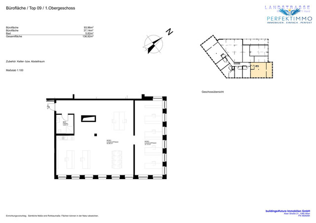 Top moderne Bürofläche in erstklassigem Neubau - verfügbar ab Juli 2026