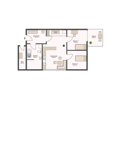 Charmante 3 Zimmer Wohnung in schöner und ruhiger Lage freut sich auf neuen Eigentümer