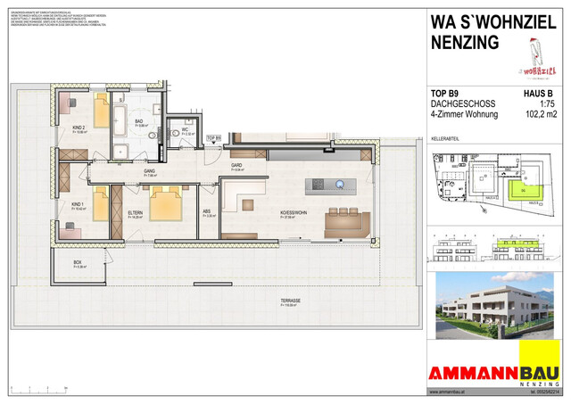 WA s`Wohnziel TOP B9 Dachgeschosswohnung