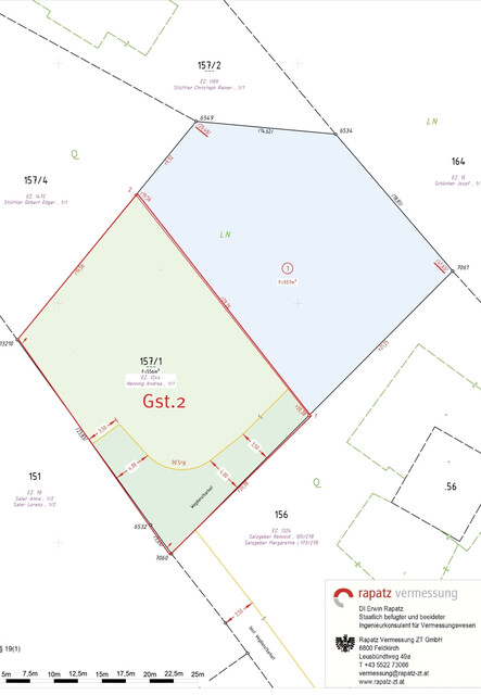 Baugrund nahe der alpinen Natur 
in Tschagguns_Gst 2