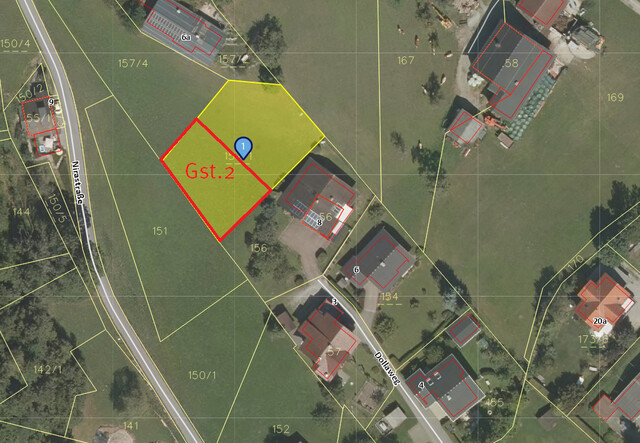 Baugrund nahe der alpinen Natur 
in Tschagguns_Gst 2