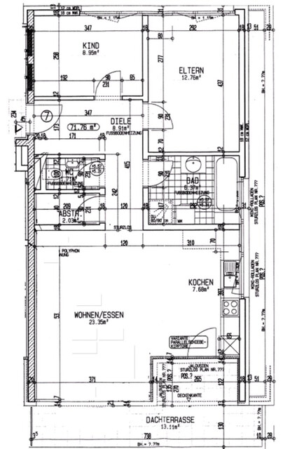 Stilvoll Wohnen: Gepflegte 3-Zimmerwohnung mit Dachterrasse in Götzis zu vermieten!