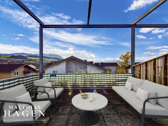 Reihenhauscharakter mit Garten und Dachterrasse