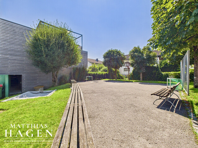 Reihenhauscharakter mit Garten und Dachterrasse