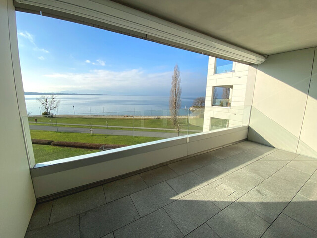 Wohnen am Bodensee mit direktem Seeblick: Exklusive 2-Zimmer-Terrassenwohnung in Lochau zu vermieten!