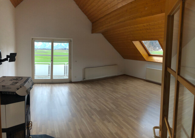 ruhig gelegene Dachgeschosswohnung