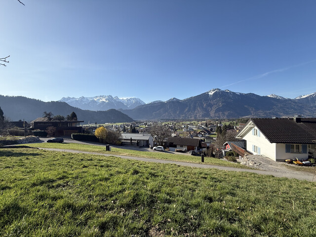 Grundstück mit herrlichem Panorama