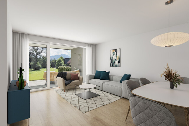 3-Zimmer-Gartenwohnung