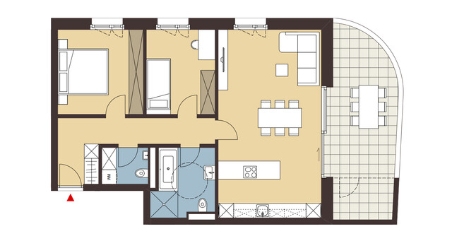 Exklusive 3-Zi-Wohnung in optimaler Lage zu vermieten!