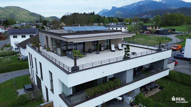 Tolle Penthouse über den Dächern von Koblach – Luxus pur mit 188 m² Panorama-Terrasse!