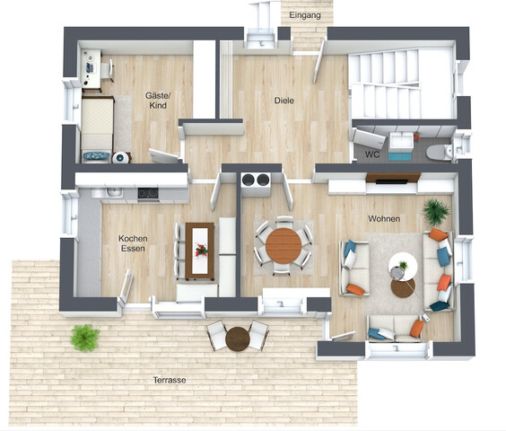 HARD: HAUS MIT CHARME UND TRAUMHAFTEM GARTEN