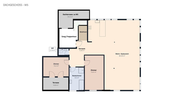 Hard | 3-Zimmer-Penthousewohnung mit Rundumblick