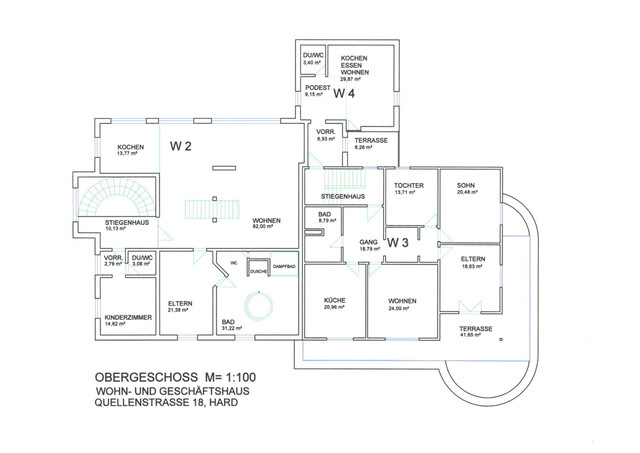 Hard | 3-Zimmer-Penthousewohnung mit Rundumblick