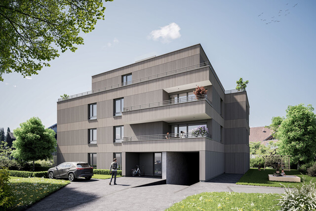 Sonnendurchflutete 3-Zimmer-Wohnung mit großer Terrasse und Weitblick