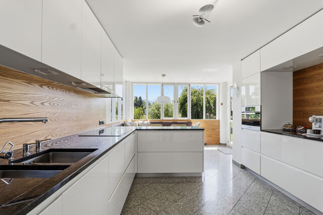 Arbeiten mit Stil. Wohnen mit Niveau. Exklusive Villa mit Praxis- oder Büro in Lauterach